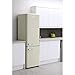 Amica FKR29653C Freestanding Cream Retro Fridge Freezer, 55 Centimeter Wide, A Plus Energy Rating, LED Light, 41dB Noise Level