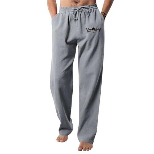 Pantalones de flores llamativos de corte recto y tejido transpirable 1
