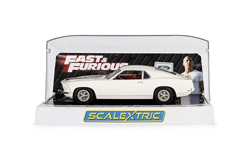 Scalextric C4664 Ford Mustang Fast & Furious 6 escala 1:32 blanco