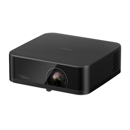 エプソン 家庭用プロジェクター EF-62B Lifestudio Pop 700lm/4KE Google TV?搭載 家庭用 小型 ホームシアター 推し活 映画 スポーツ観戦