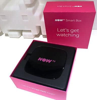 NOW TV Box 4K Smart Box - 4X MORE POWERFUL HD STREAMING