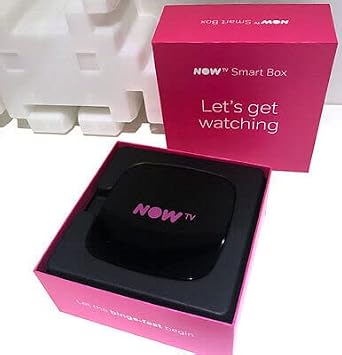 NOW TV Box 4K Smart Box - 4X MORE POWERFUL HD STREAMING