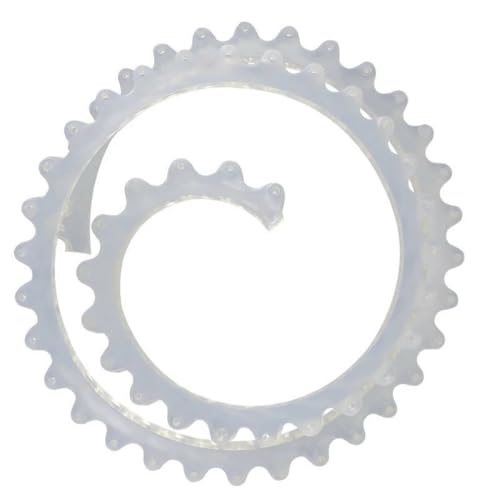 Woodworking Profiling Strip Flexible Curve Template Adjustable & Fixed Complex Shape Contour Tool Woodworking Templates Guide Sturdy Material (2M,White)