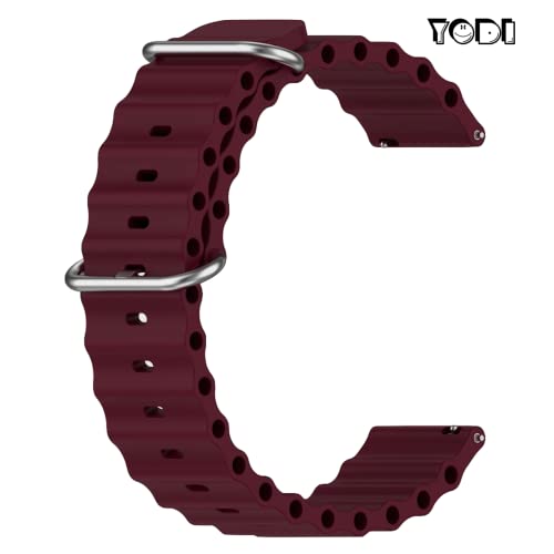 Image of YODI New Edition Magnetic Buckle Soft Silicone Sport Strap Band for Redmi Watch 5 Active Smart Watch For Men Women Compatible with Mi Watch Active 5