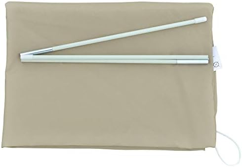 Outsunny Cantilever Umbrella Cover Outdoor Parasol Protector Weatherproof Garden Patio with Rod, Zipper, Φ63 x 164cm