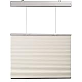 Top Down Bottom Up Cordless Cellular Shades, Light Filtering Window Shades Blinds for Bathroom Kitchen Windows Doors, Beige