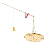 Système de pesage : équipé de poids conçus pour durer, des performances fiables et constantes dans le temps pour une utilisation régulière ; balance traditionnelle chinoise pour la médecine traditionnelle chinoise