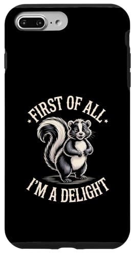 First of All I'm A Delight �X�J���N ���[���A ��� �X�}�z�P�[�X iPhone 7 Plus/8 Plus �p