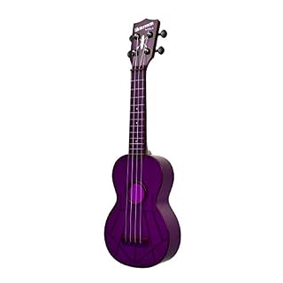 Kala Ka-sw Waterman ukulélés Bundle w/ Hard Case Fluorescent Purple - Les Beatles, Paul McCartney, John Lennon, RIngo Starr, George Harrison Kala Ka-sw Waterman ukulélés Bundle w/ Hard Case Fluorescent Purple – Image 4