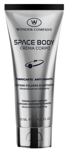 SPACE BODY crema corpo con POLVERE DI METEORITE, effetto Anti-Gravità con azione tonificante e mineralizzante, 125ml - Wonder Company