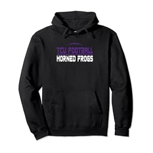 TCU Horned Frogs Football Scramble Officially Licensed Pullover Hoodie