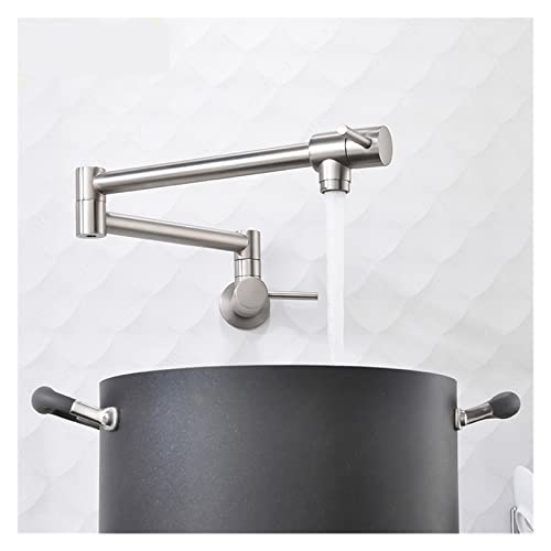 Robinet de cuisine mural pivotant grand bec pour remplir les casseroles - 2