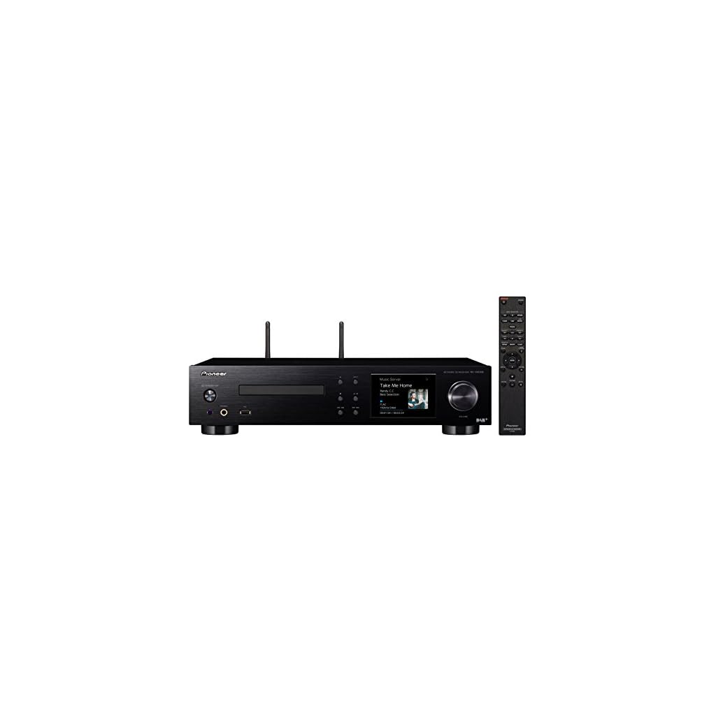 Pioneer NC-50DAB(B) All-in-One Hifi-systeem (CD, DAB+, versterker, D/A-converter), WLAN, Bluetooth, USB, streaming…