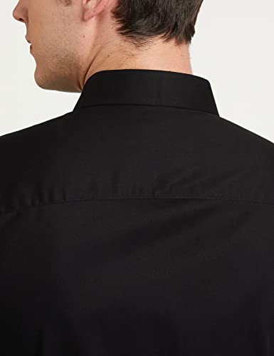 Image of Amazon Brand - Symbol Men's Solid Cotton Slim Fit Formal Shirt | Plain | Full Sleeve