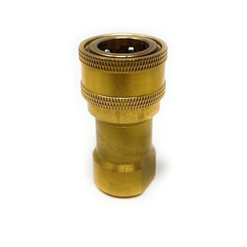QDD LP Natural Gas Quick Connect/Disconnector SOLID BRASS PSIG Pressure 100 000 BTU Hour Capacity 1/2