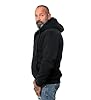 ROCK-IT Apparel winter zipped hoody for man warm feeded zip-up hoody sweatjacket mens workerhoodie full lined on torso sizes S-5XL Color black XXL #1
