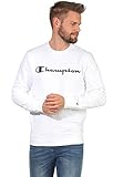 champion sweatshirt damen grün Rippbündchen an Ärmeln und Saum