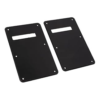 Pickguard de Guitare, Plaque Arrière de Guitare électrique en PVC pour Instruments de Musique Luthier (Le noir) - Les Beatles, Paul McCartney, John Lennon, RIngo Starr, George Harrison Pickguard de Guitare, Plaque Arrière de Guitare électrique en PVC pour Instruments de Musique Luthier (Le noir) – Image 3