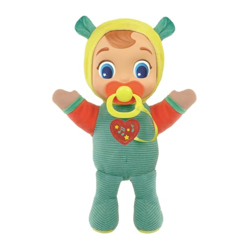 Clementoni Bébé bébé, Prendre Soin de Moi! Poupée Interactive, pour Enfants et Filles, 10 Mois, Parle, Chante, raconte comptines, 100% Lavable, développe émotivité et affectivité, 17596