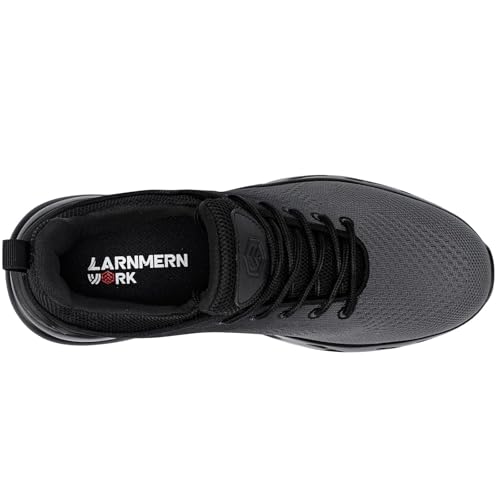 image for LARNMERN Men Non Slip Work Sneakers Water Resistant Food Service Zapat