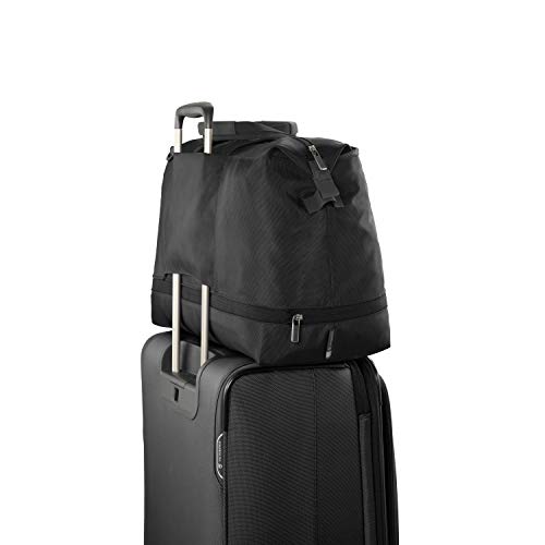 Victorinox Werks Traveler 6.0 XL Weekender Bag with Zipper Expansion, Black, 14.2-inch