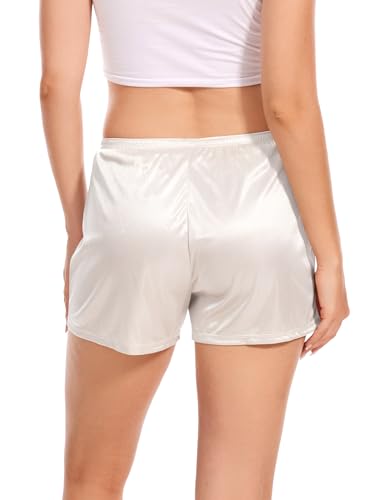 Image of GYS Women's Slip Shorts, Anti Chafing Culotte | Smooth anti-chafe, Quick dry, Lightweight, Tagless, Adjustable waist, Under dress & lounge