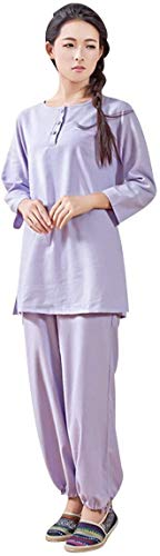 Uniforme de Tai Chi en coton pour femmes - Costume d'arts martiaux quatre saisons