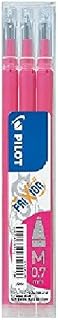 Pilot Refills for Frixion Rollerball 0.7 mm Tip - (Pink, Pack of 3)