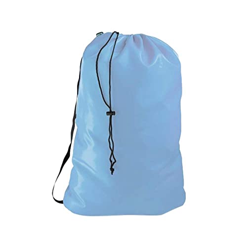Heavy Duty Laundry Bag W/Shoulder Strap, 30X40 Inch By Ultra Essentials - Tear Resistant Polyester Utility Bag Holds 50 Lbs Great For Travel & Home Storage Includes Lavender Dryer Sachet (Light Blue) #TOP1