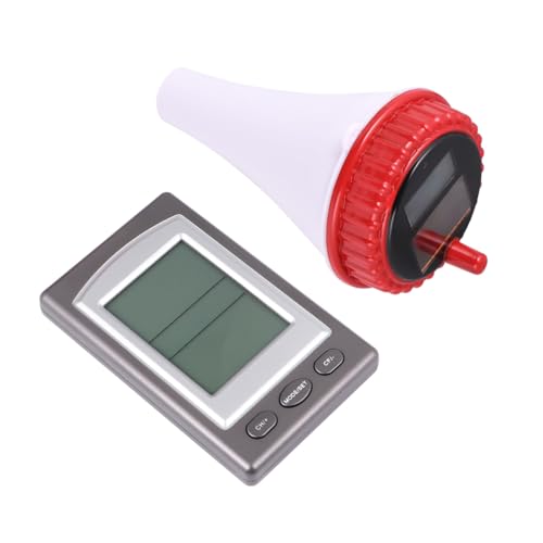 SEWOART 1Pc Digital Floating Swimming Pool Thermometer Solar Powered Water Thermometer for Pool Fish Tank and Bathtub No Battery Required Easy to Read Temperature Gauge