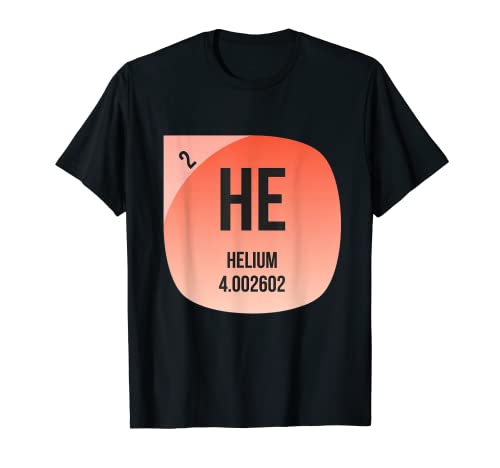 Chemical element Helium T-Shirt