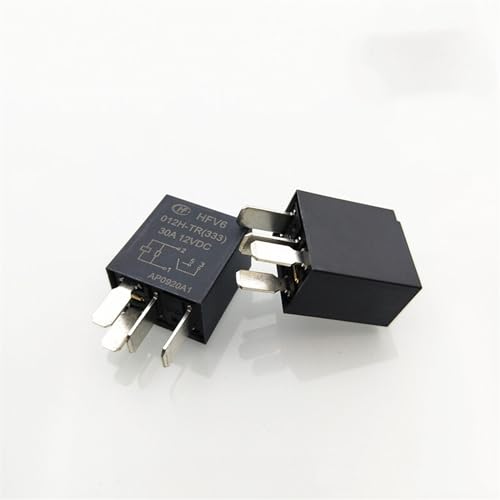 Relé automotriz HFV6 de 12V y 4 pines de 30A para circuitos de coche