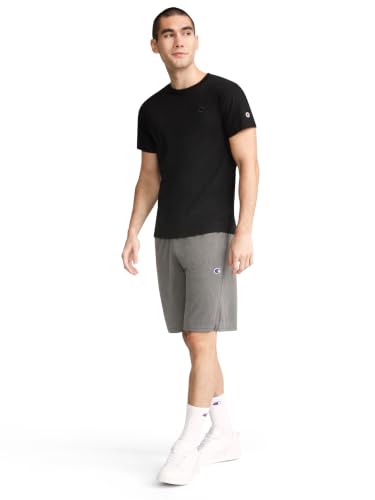 Image of Champion Men's Lounge Shorts, Standard Fit, 9 Inch Inseam, Lightweight 100% Cotton, Available in Regular and Big & Tall