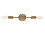 Phansthy 2 Light Bathroom Wall Sconce Antique Bronze Dual Light Indoor Industrial Wall Light Fixture