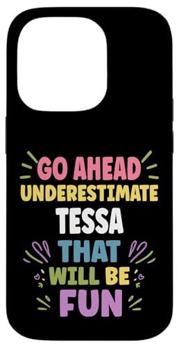 TESSA Personalized Women's Gift Custom TESSA X}zP[X iPhone 14 Pro p