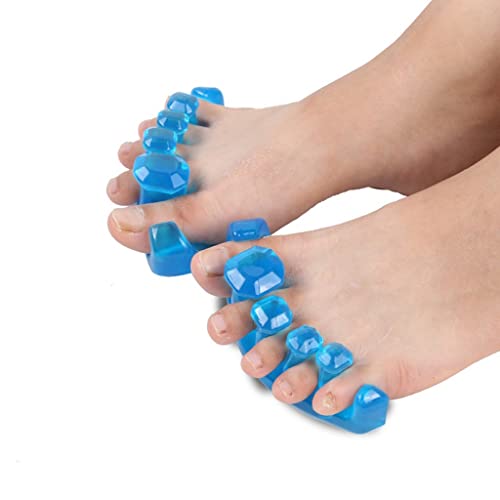 Separador de gel para alivio de juanetes, alivio del dolor de dedos para hombres y mujeres, ideal después de actividades deportivas