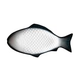 Design unique : la charmante forme de poisson apporte une touche fantaisiste et met en valeur votre table lors de vos réceptions et événements spéciaux. assiette de service en forme de filet de poisson