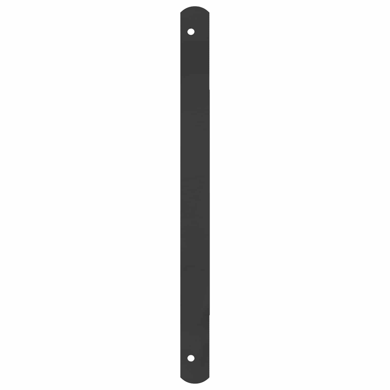 Grille de Fenêtre, Grille Défense de Protection Barre de Sécurité 116x45 cm Acier enduit de poudre Noir