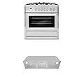 Cosmo 2-Piece Kitchen Package, 36" Gas Range & Insert Range Hood
