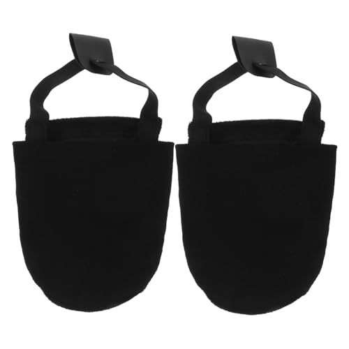 VANZACK 4pairs Bowling Shoe Wear-Resistant Sliding Mat for Easy Movement Premium Cloth Fit for Men Women Space-Saving Design for Convenient Use