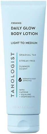 Tanologist Firming Daily Glow Body Lotion, Light/Medium, 8.45 fl oz