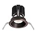 WAC Lighting R4RD1T-S827-CB Volta-36W 15 degree 85CRI 1 LED Round Shallow Regressed Trim in Contemporary Style-5.75 Inches Wide by 5.63 Inches High, Color Rendering Index: 80, Copper Bronze