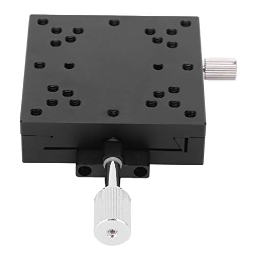 Linear Stage Sliding Sliding Linear Stage, Manual Sliding Table Table Trimming Bearing Tuning Sliding Aluminum Alloy High Accuracy for Xsc60