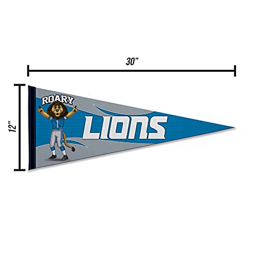 Image of Rico Industries NFL Football Mascot inch 12 inch x 30 inch Felt Wall Decor Pennant - Great for Home /Bed Room /Man Cave Decor