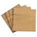 JAM PaperĀ® Lunch Napkins - Medium (6 1/2 x 6 1/2 in) - Gold - 50 Napkins per Pack