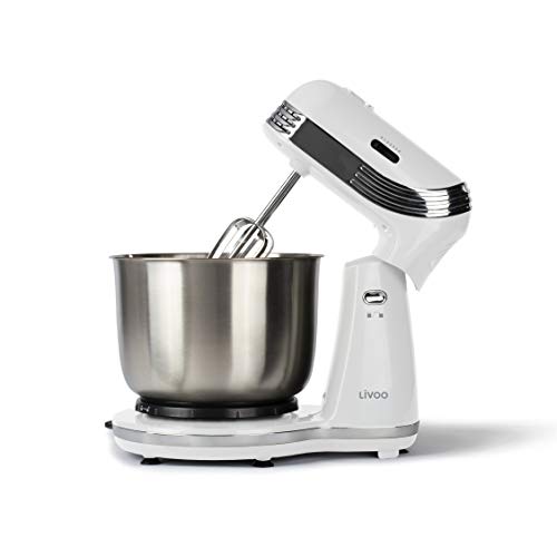 LIVOO Multifunktions-Küchenmaschine, 3 Liter, Weiß – Bild 3