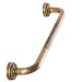 Hiendure Home Care 19-inch Concealed Mounting Grab Bar, Antique Brass