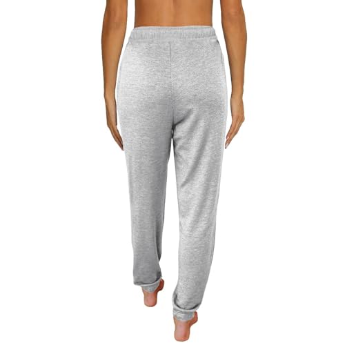 Women Baggy Sweatpants with Pockets Lounge Womens Pajama Pants Female Trouser