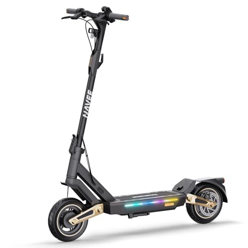 NAVEE ST3 Series Electric Scooter, 45/40 KM/H Top Speed, 75/60KM Max Range, 1350W/1000W Motor with Dual Suspension, 10" Tires All Terrain, Heavy Duty, Foldable for Adults Teens (UL image 5