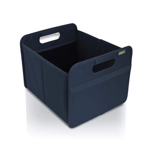 meori Aufbewahrungsbox faltbar Traglast 30 kg - 37cm 32cm 27.5cm Größe M - Marine Blue